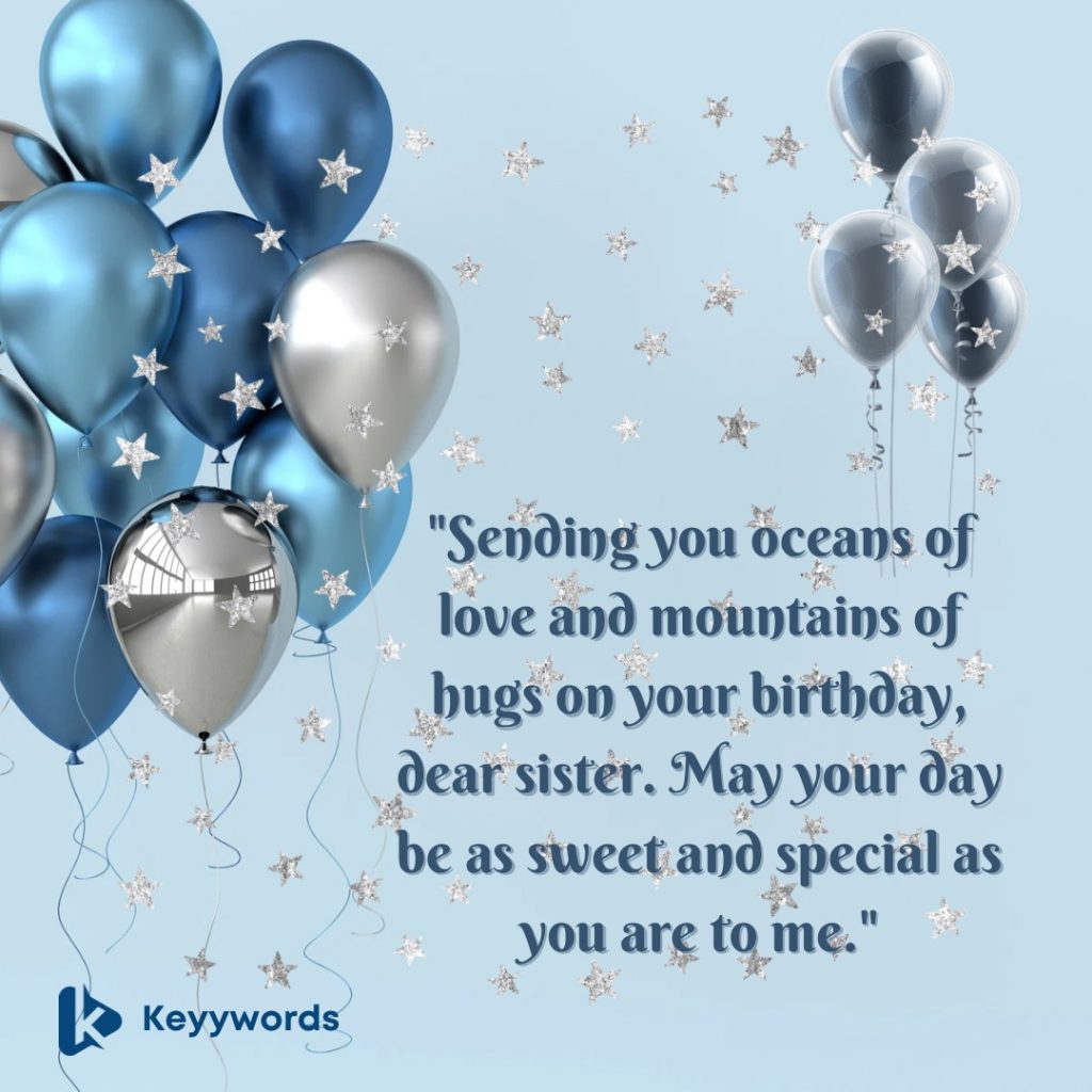 Happy Birthday Wishes for Sister