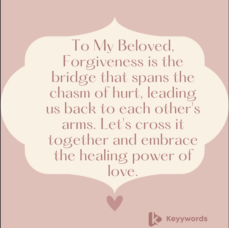 A Love Letter of Forgiveness for a Boyfriend 