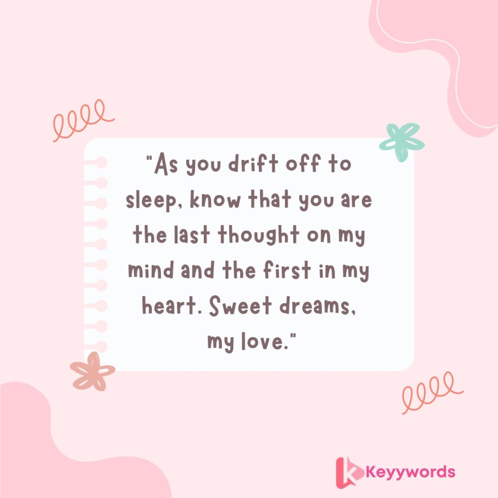 Sweet goodnight messages for the husband 
