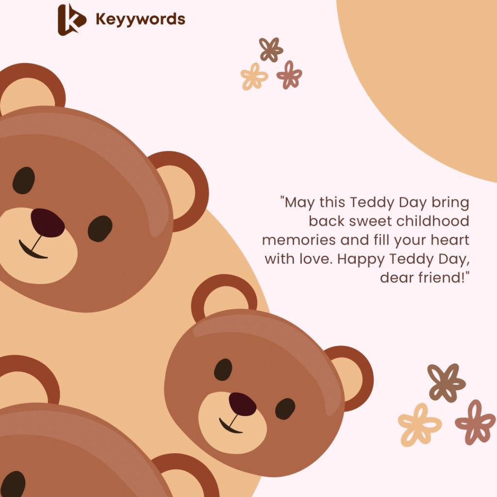 Teddy Day messages for friends 