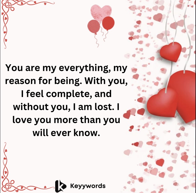 I love you paragraph for your girlfriend 