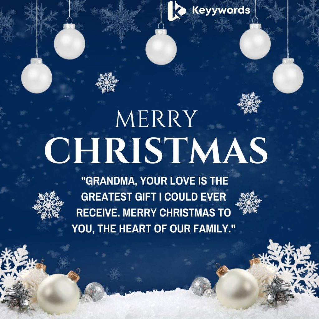 Merry Christmas Quotes For Grandma