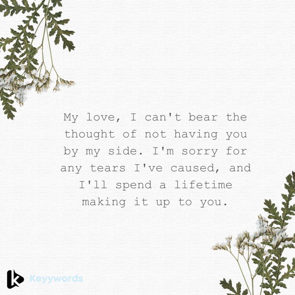 Romantic and Emotional Sorry Texts for Girlfriend