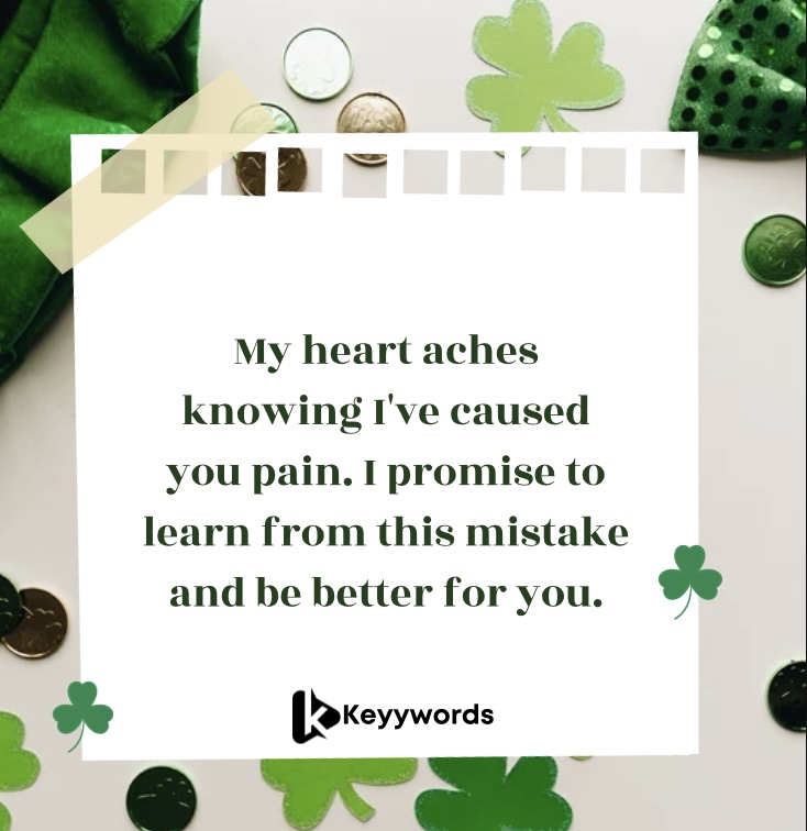 Sorry for Hurting You Messages for Her