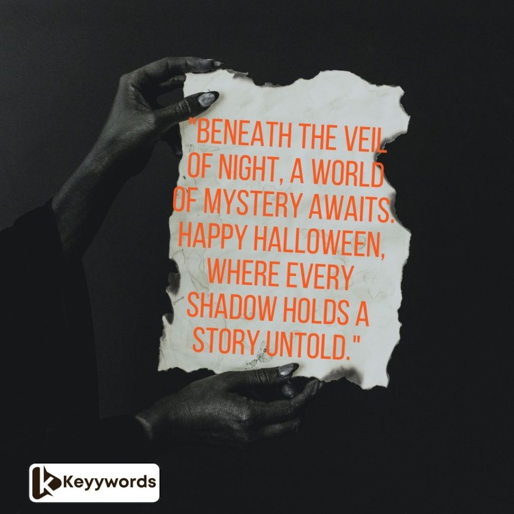 Scray and good Halloween social media posts