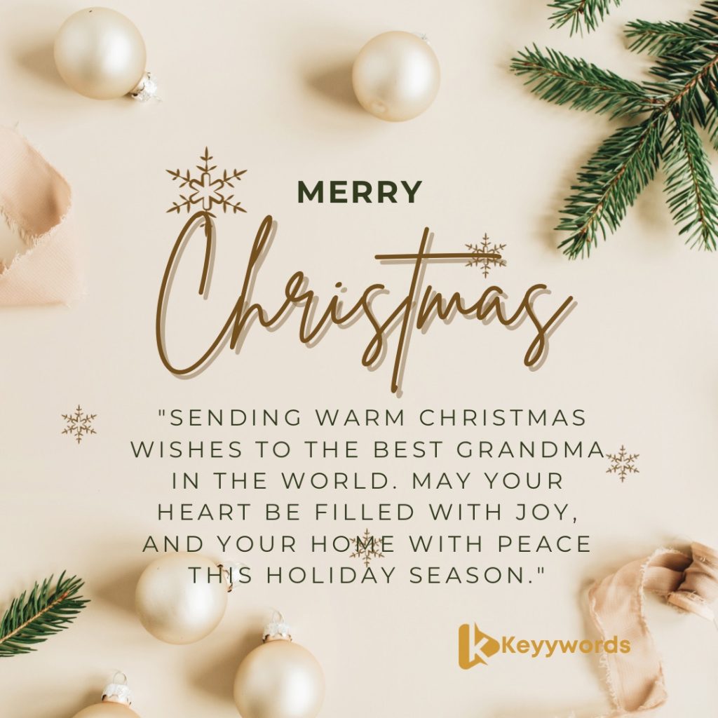 Best Christmas Wishes For Grandma