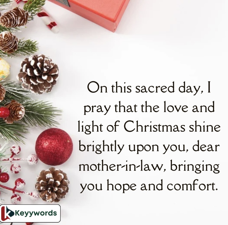Religious Christmas Messages for the Mother-in-Law