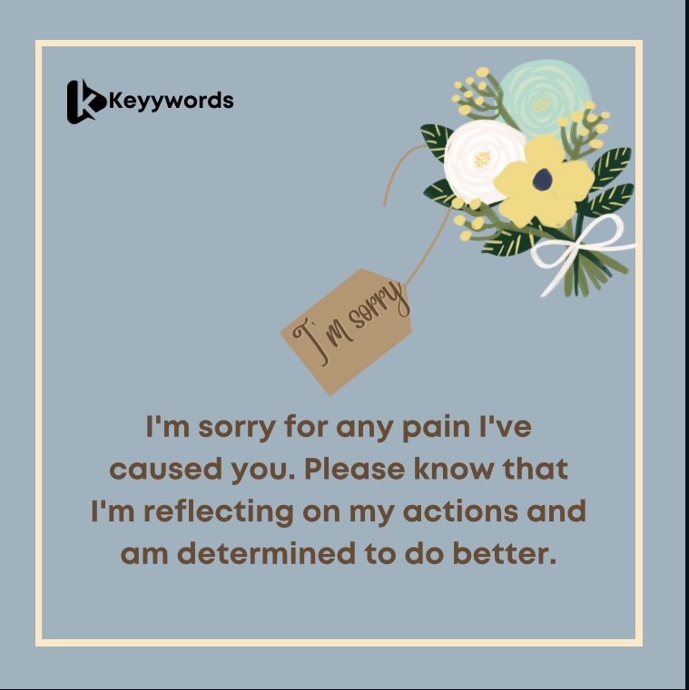 Sorry for the hurtful messages.