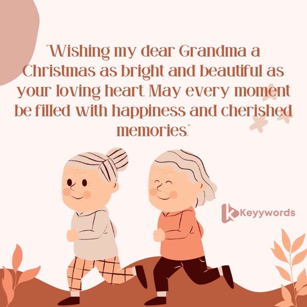 Sweet Christmas Wishes For Grandma