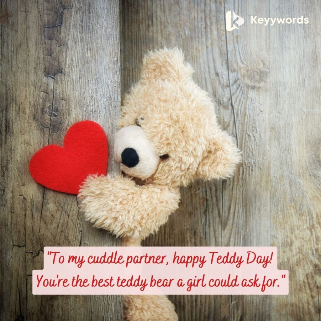 Teddy Day messages for your boyfriend 