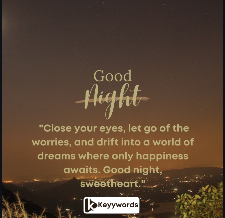 Good Night Messages to Her After a Stressful Day