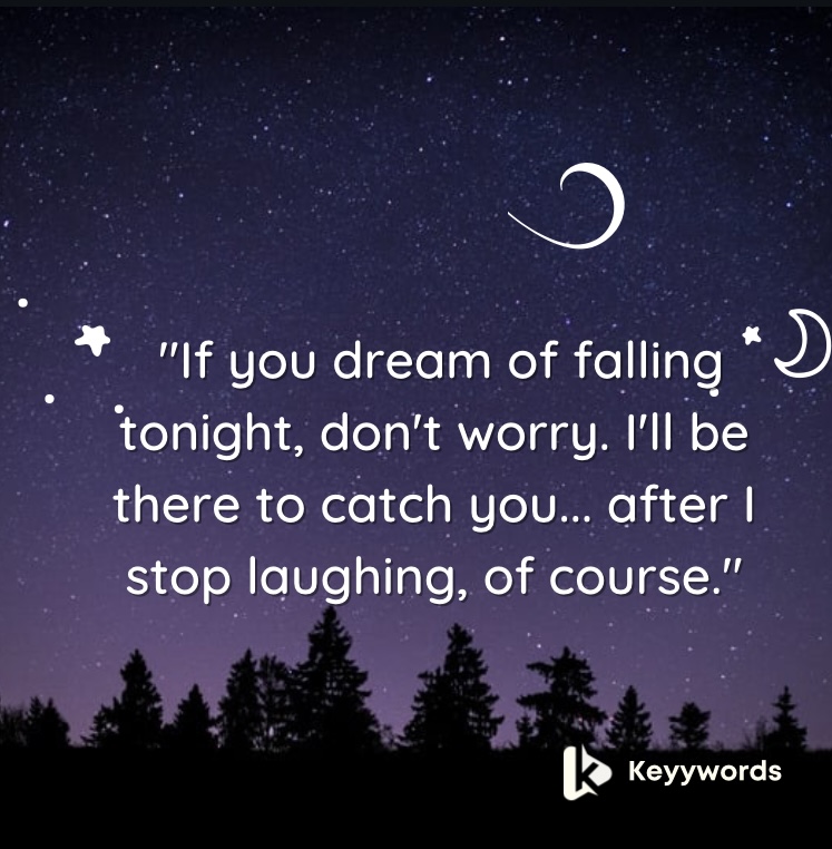 Funny Good Night Wishes for a Girlfriend 