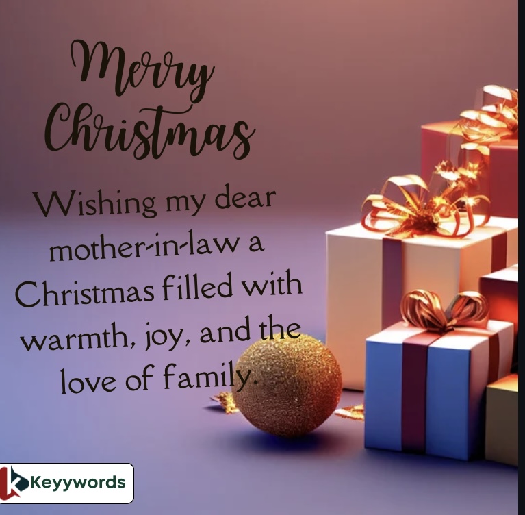 Short Merry Christmas Wishes for Mother-in-Law