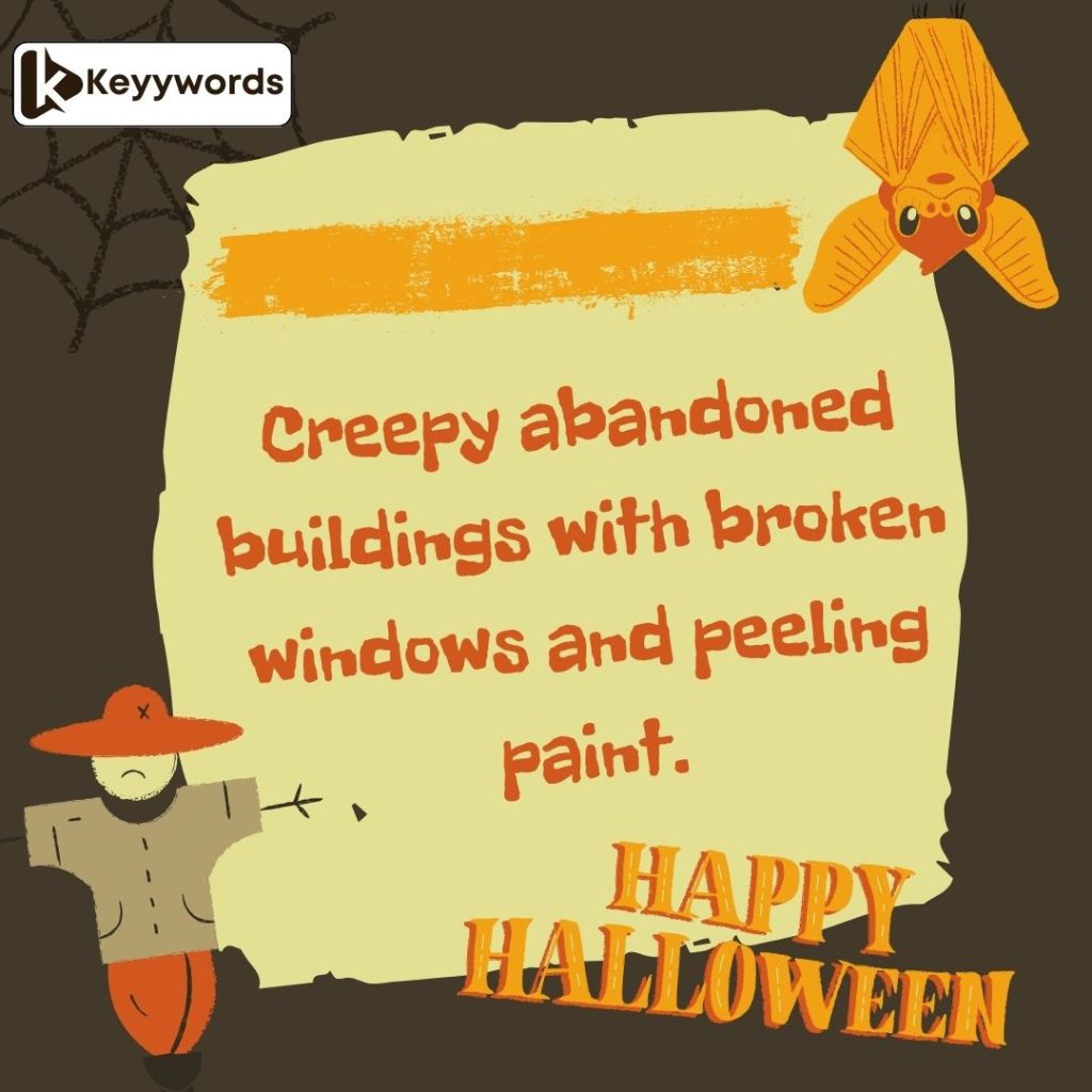 Category: spooky Halloween things list