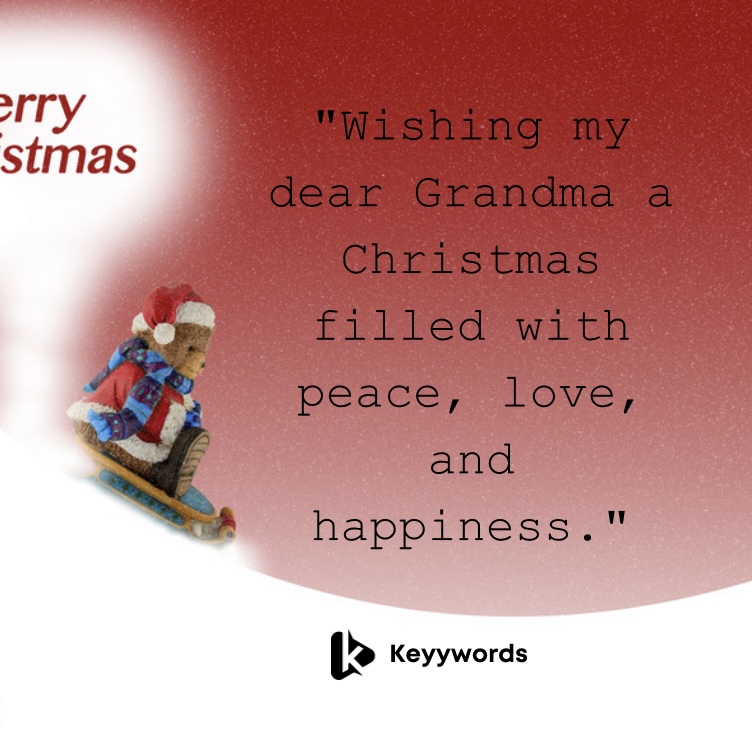 Merry Christmas Quotes, Perfect for Grandma
