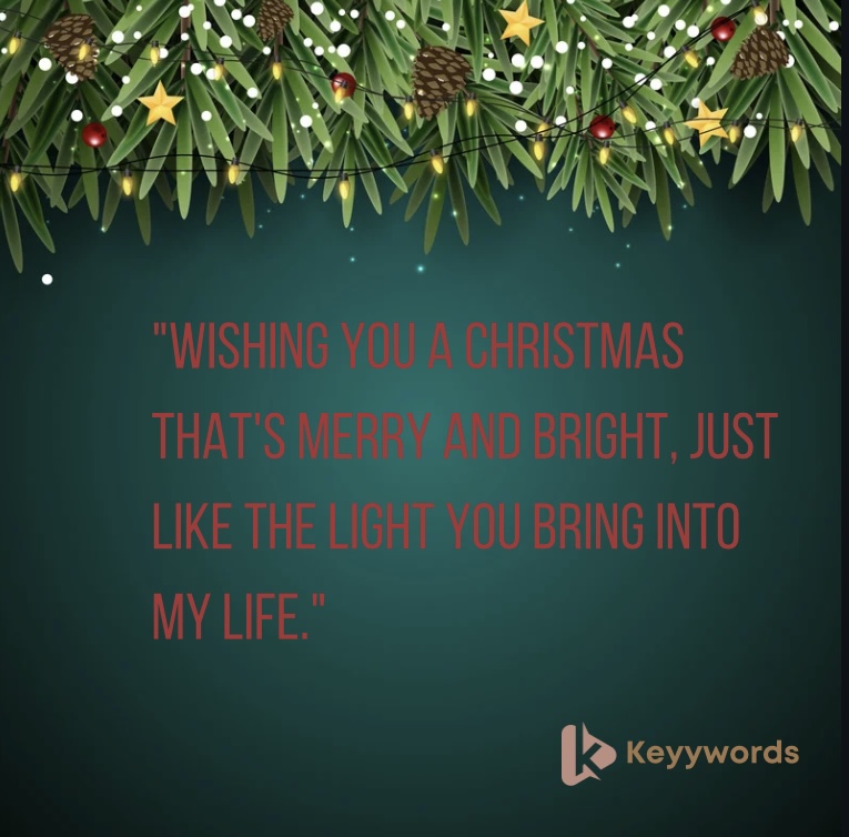 Merry Christmas Quotes for the New High School Crush