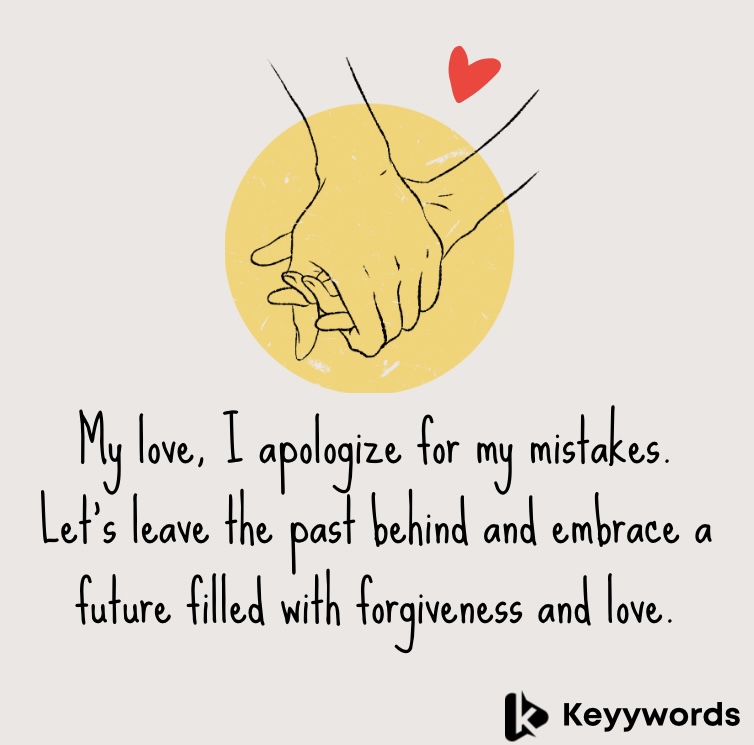 A Love Letter of Forgiveness for a Girlfriend 