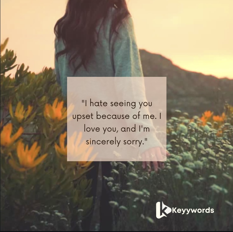 I’m sorry, I love your apologetic texts.