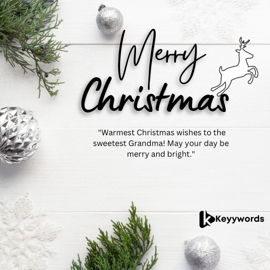Christmas Greetings For Grandma