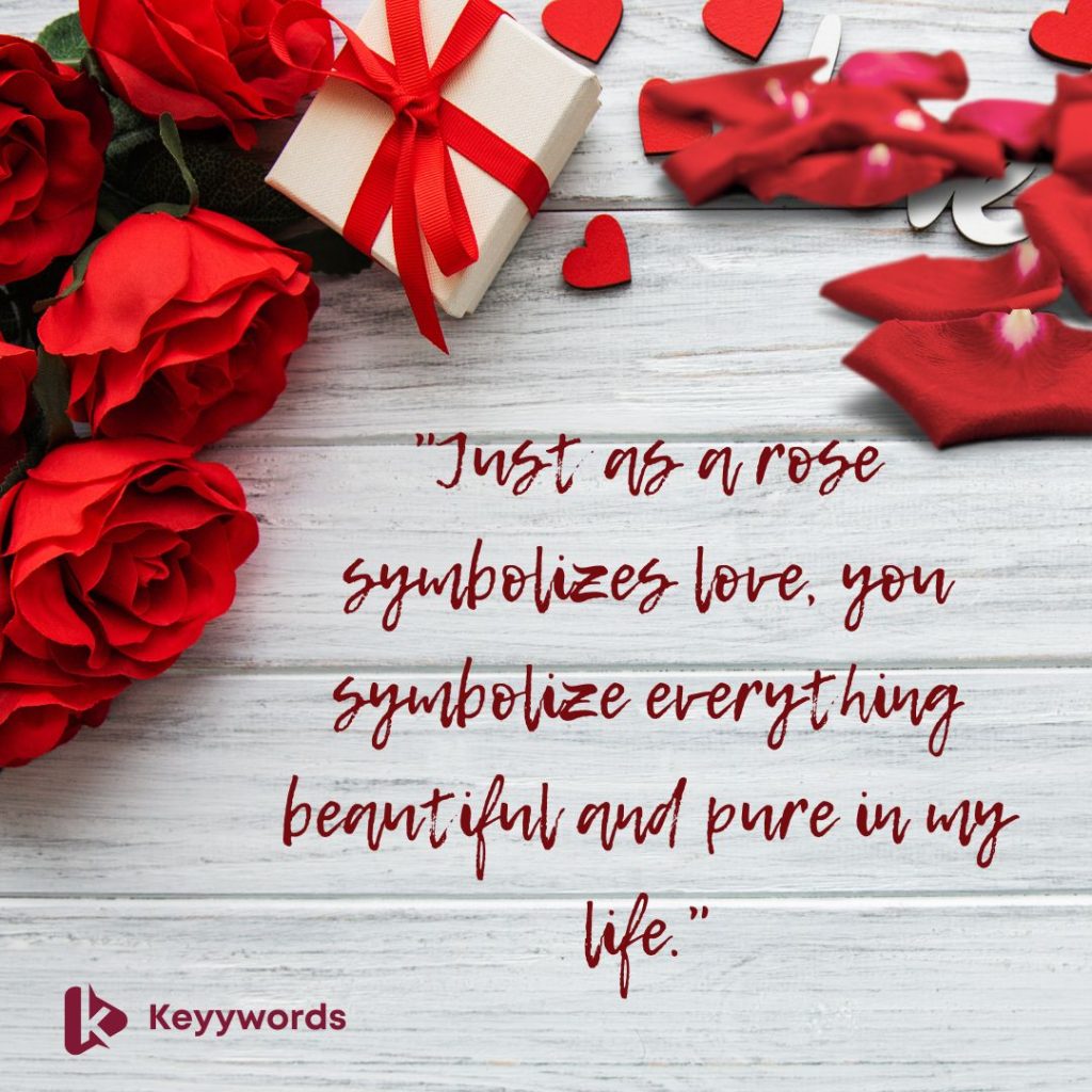 Rose Day Quotes for a Girlfriend