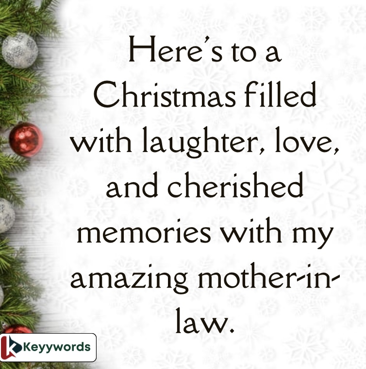 Heartwarming Christmas Messages for the Mother-in-Law