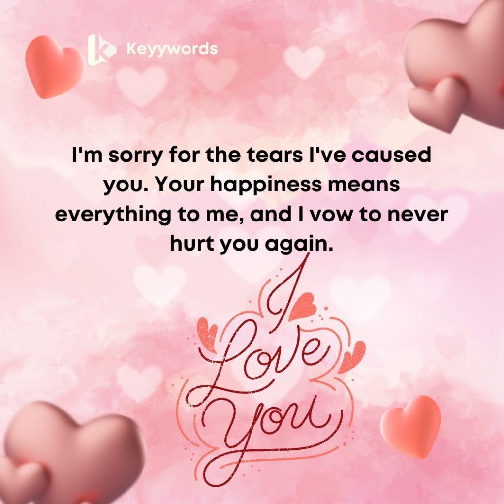 Heart Touching Sorry Messages for Girlfriend