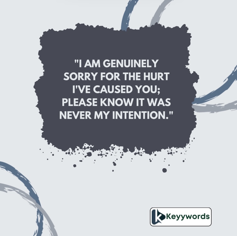Remorseful Sorry for Hurting You Quotes