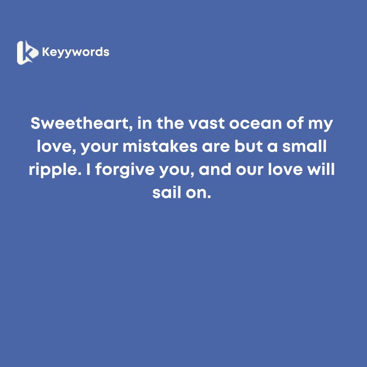 A Love Letter of Forgiveness 