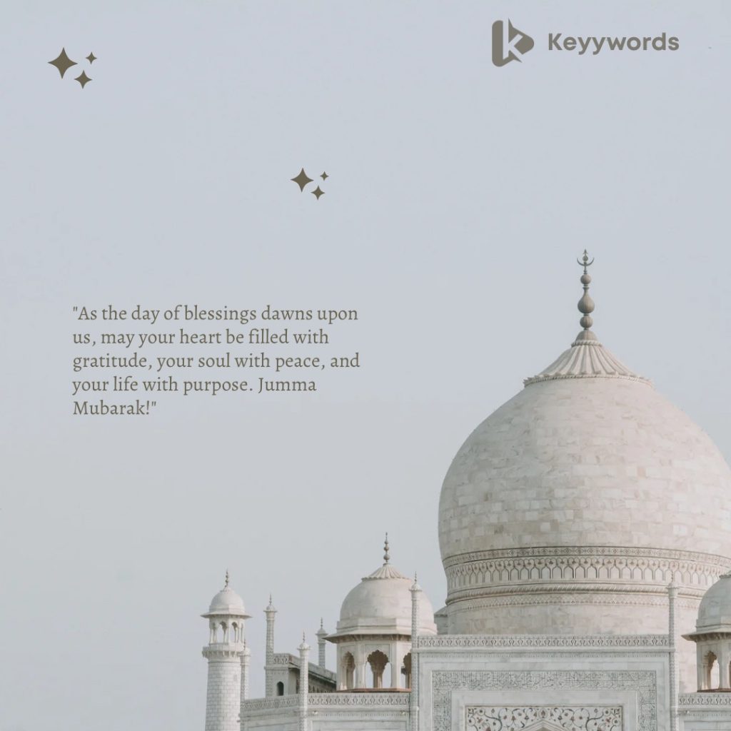 Jumma Mubarak Quotes for an Online Friend