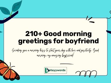 Good morning greetings for boyfriend