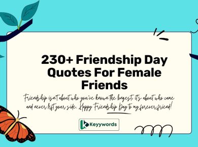 Friendship Day Quotes For Female Friends