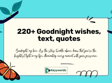 Goodnight wishes, text, quotes