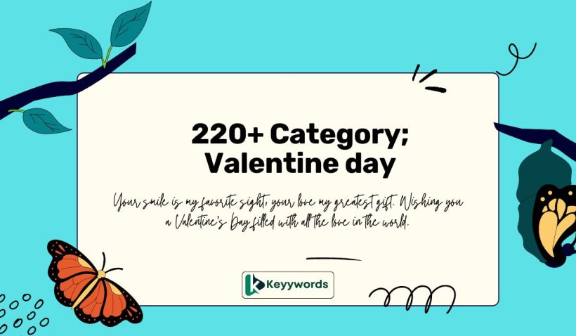 Category; Valentine day