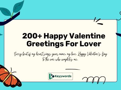 Happy Valentine Greetings For Lover