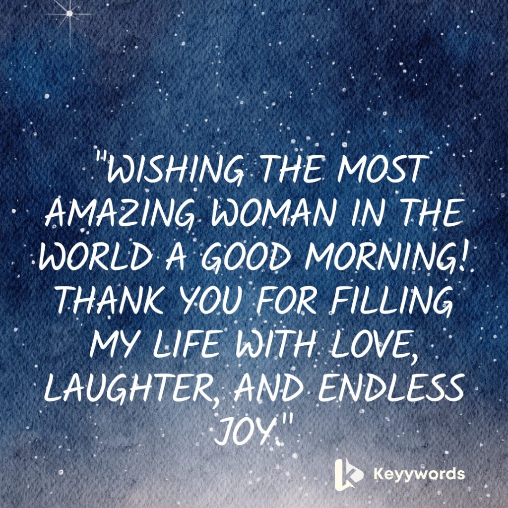 Good morning messages for wives
