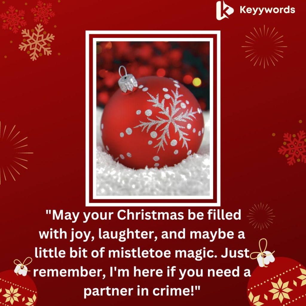 Merry Christmas Wishes for Crush Funny