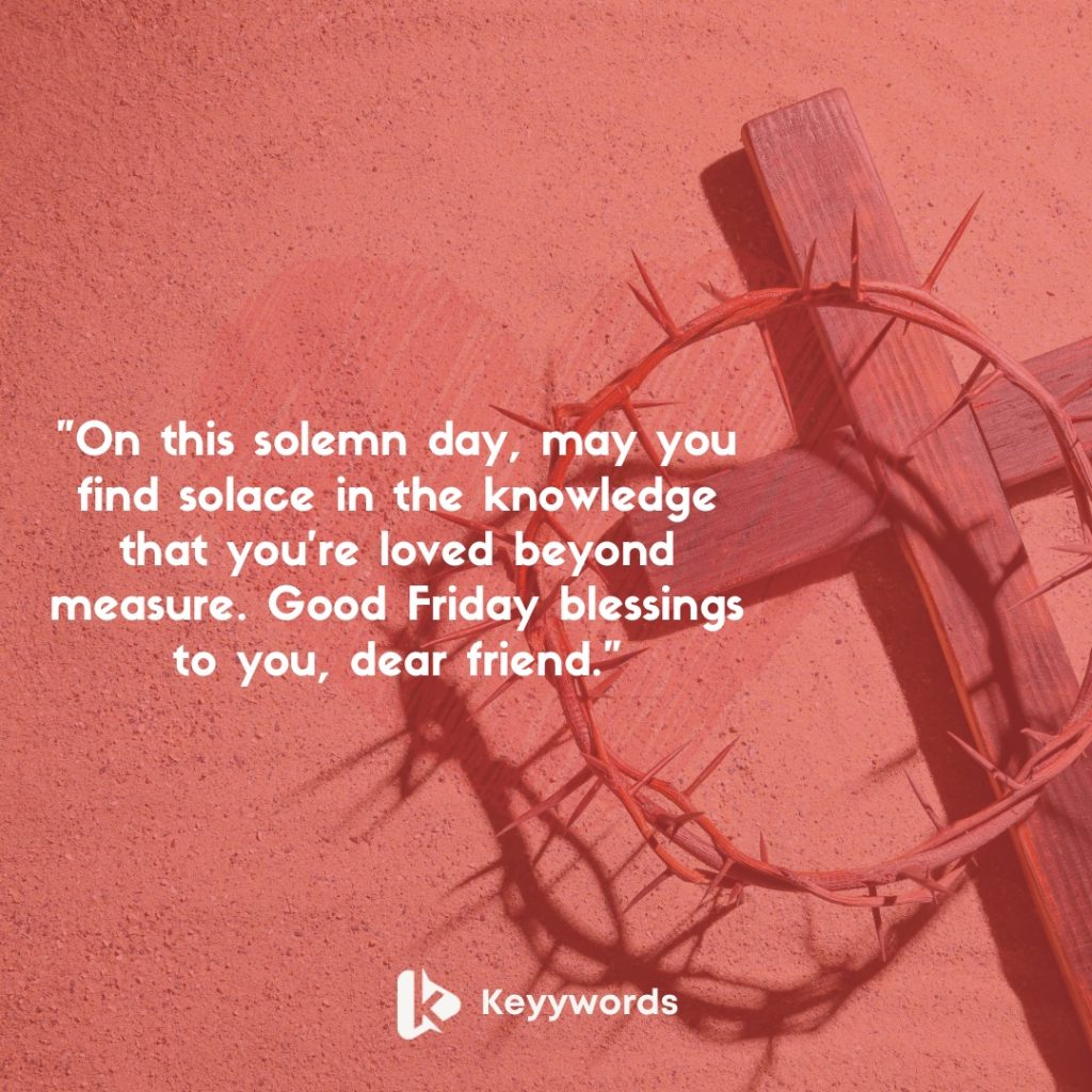 Good Friday Wishes for Female Friends 