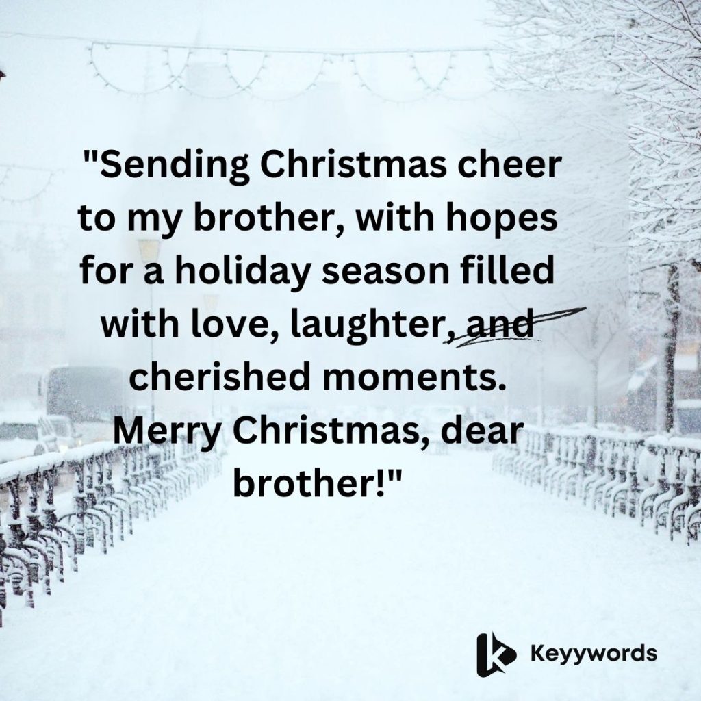 Christmas quotes for brothers from sisters 