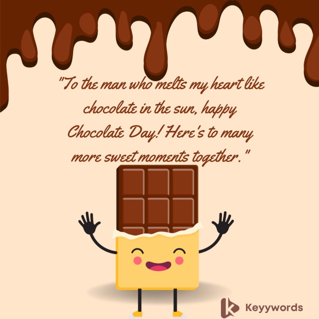 Happy Chocolate Day Greetings for Him