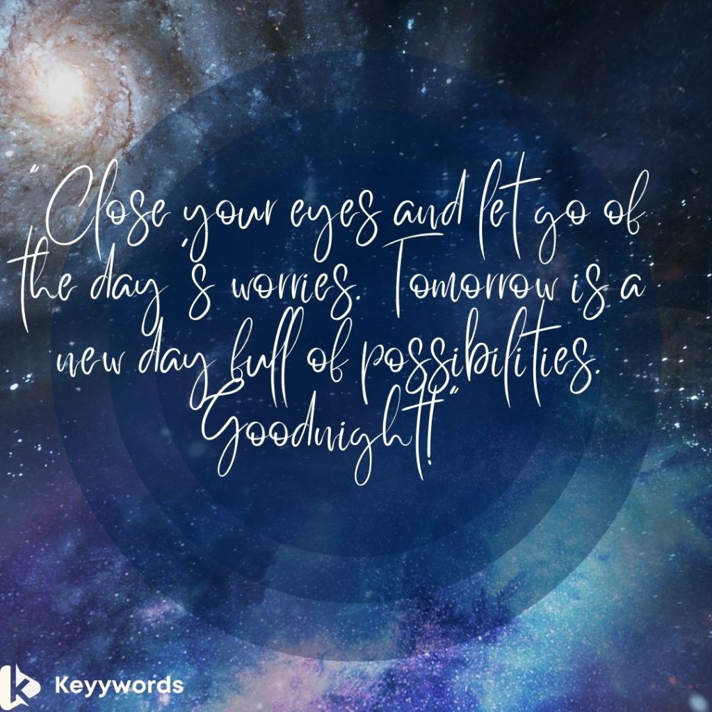 Goodnight wishes for your crush