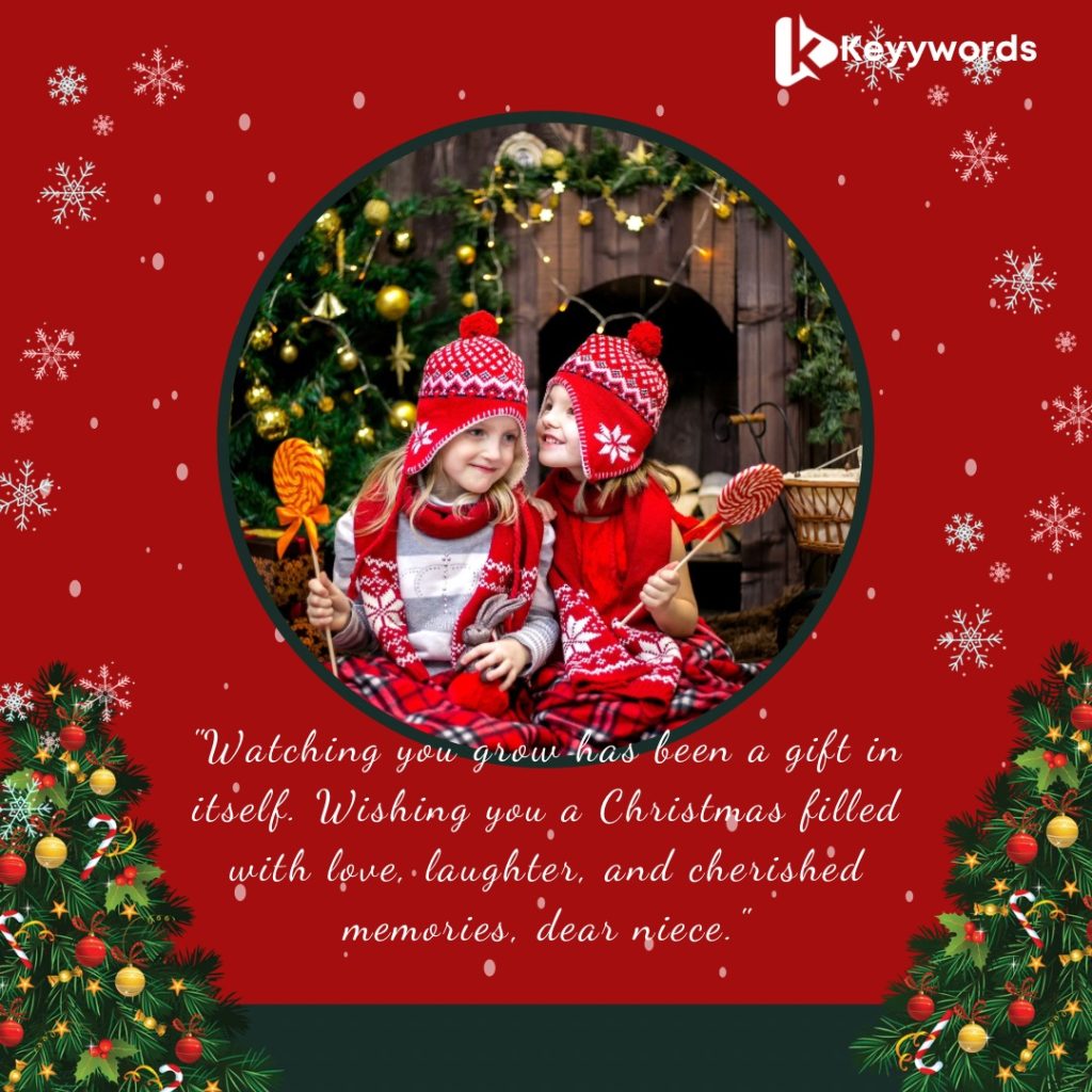 Merry Christmas Quotes for Niece