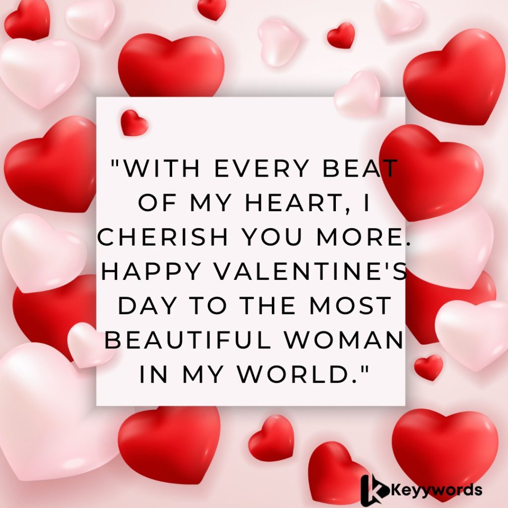 Happy Valentine's Day wishes for her 