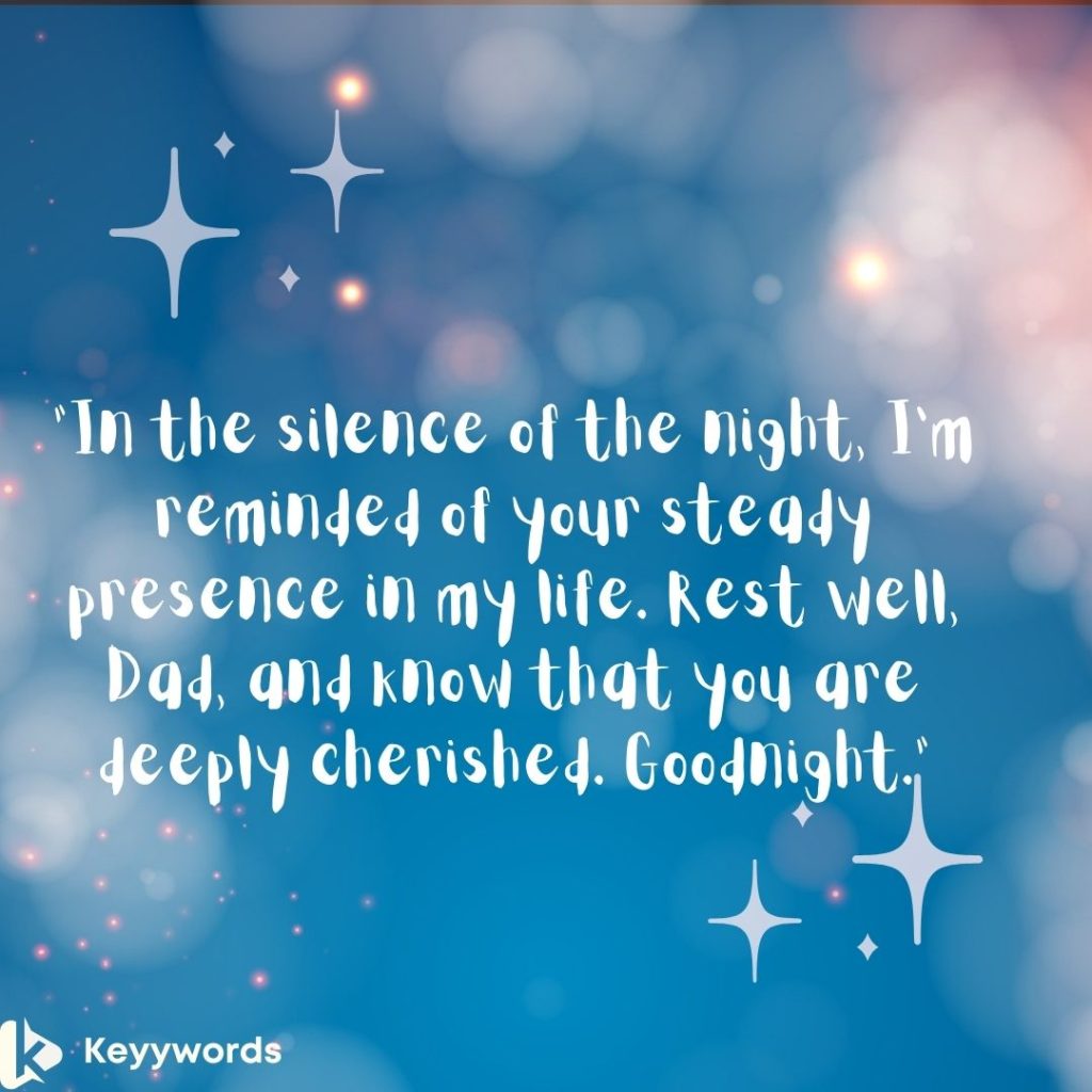Goodnight Messages for Father
