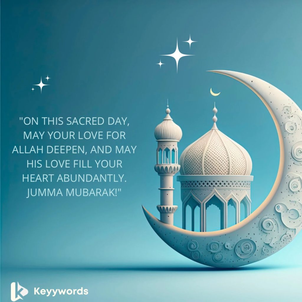 Jumma Mubarak quotes for love