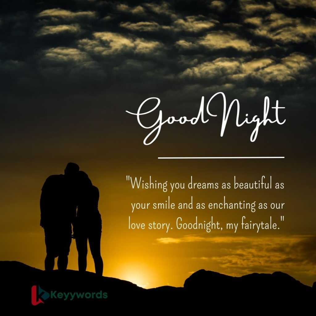 Romantic good-night quotes for girlfriends