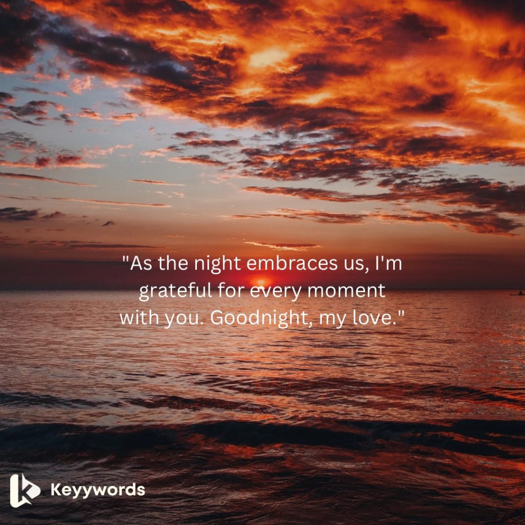 Goodnight wishes for your girlfriend