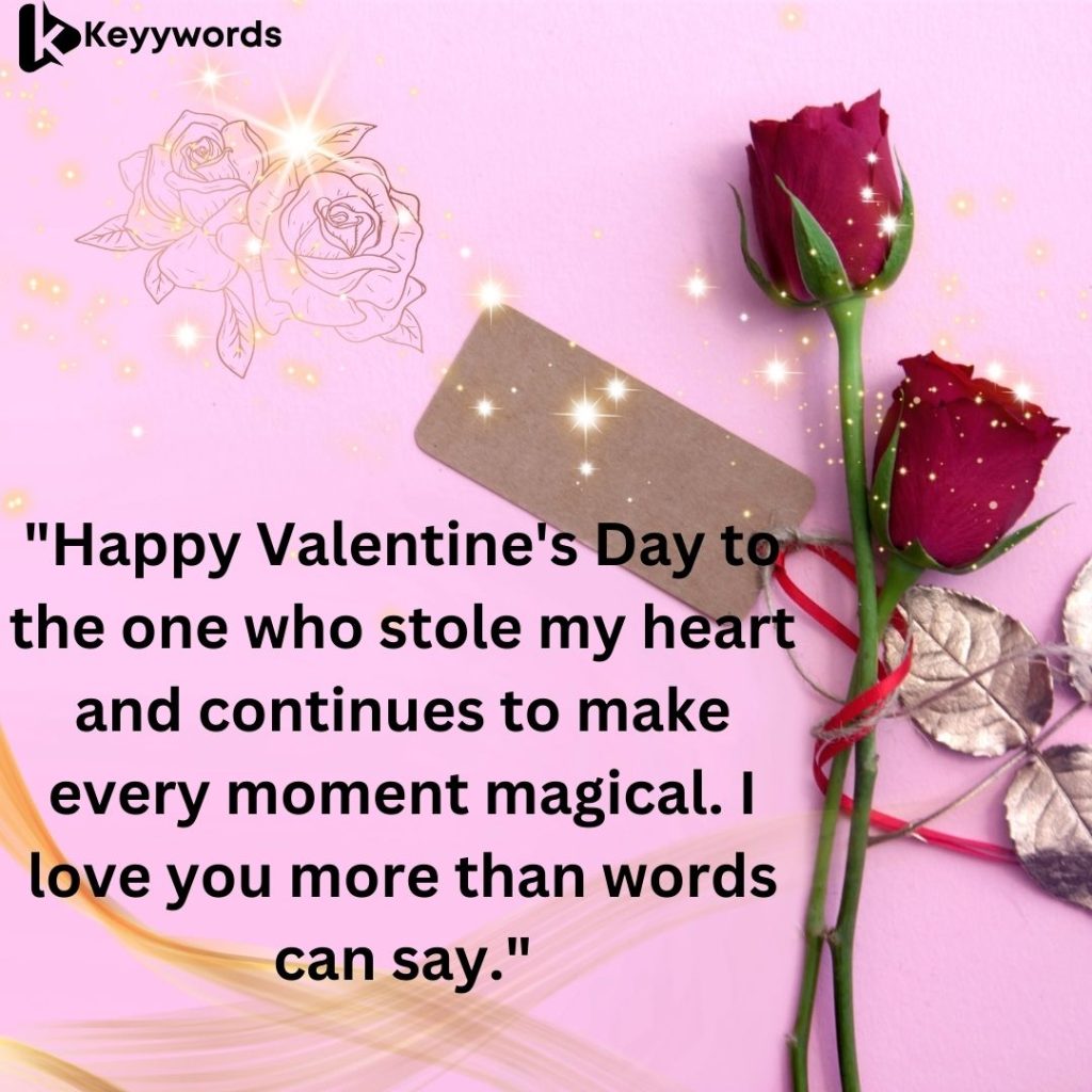 Happy Valentine Wishes for Lover