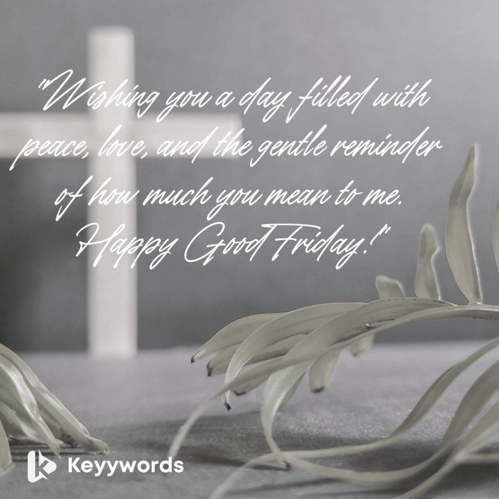 Good Friday Greetings for Crush