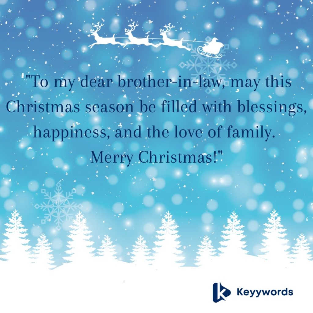 Christmas quotes for brothers-in-law
