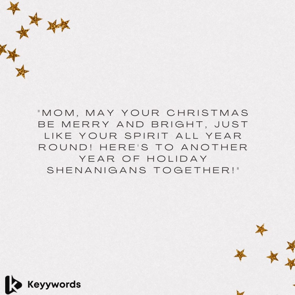 Sweet Merry Christmas Wishes for Mother